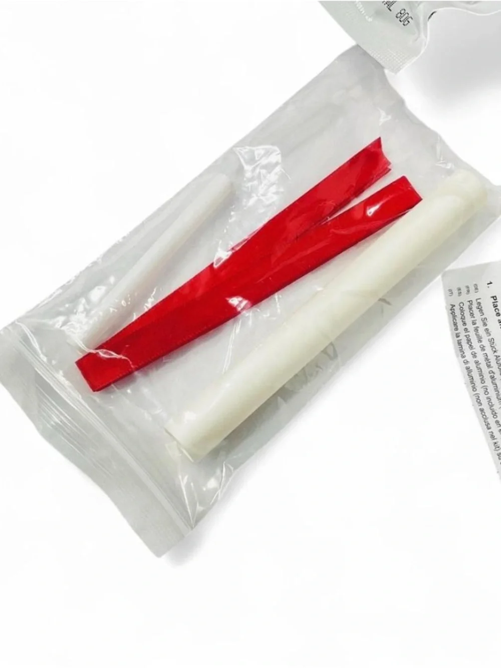 Pearhead Pawprints Ornament Kit in White and Red Accents